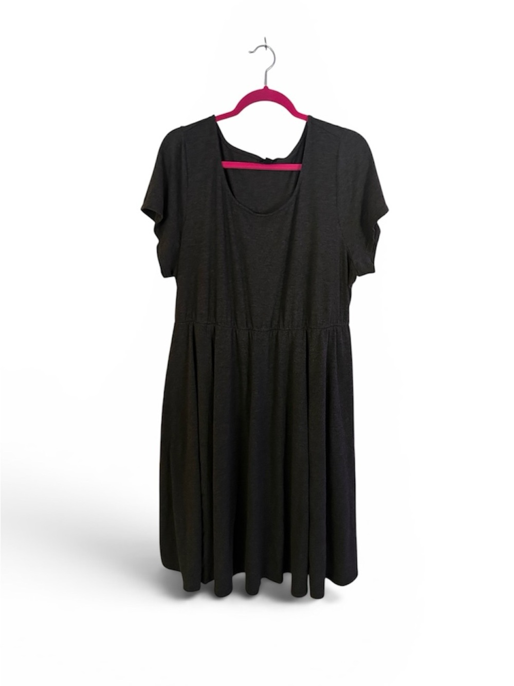 Torrid Short Sleeve Scoop Neck Midi Dress